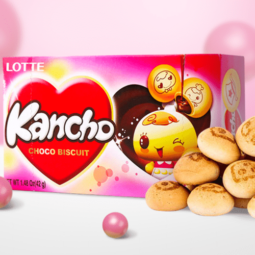 Lotte Kancho Choco Biscuit 42g