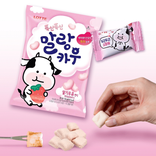 Melang Kao Erdbeere Kaubonbon 79g
