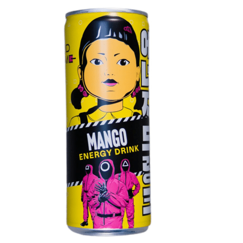 Netflix Squid Game Energy Drink Mango