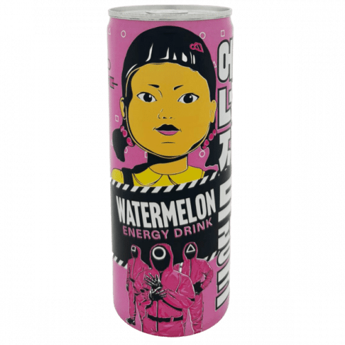 Netflix Squid Game Energy Drink Wassermelone