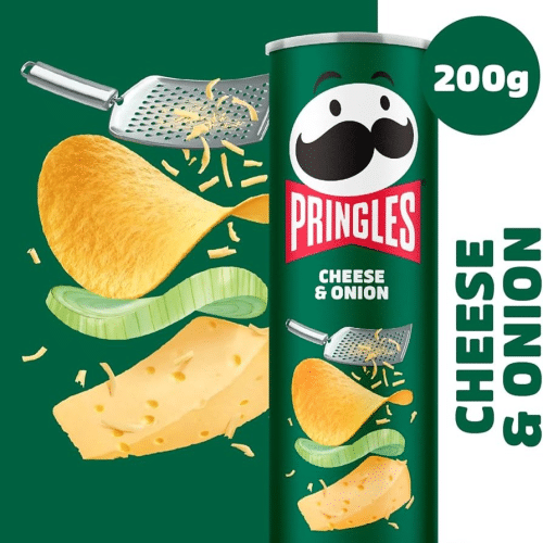 Pringles Chips Cheese & Onion 185g