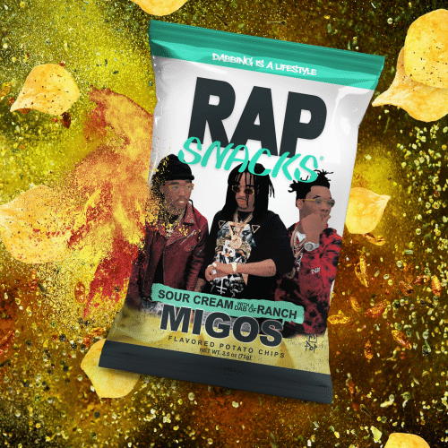 Rap Snacks Sour Cream Migos Chips Usa