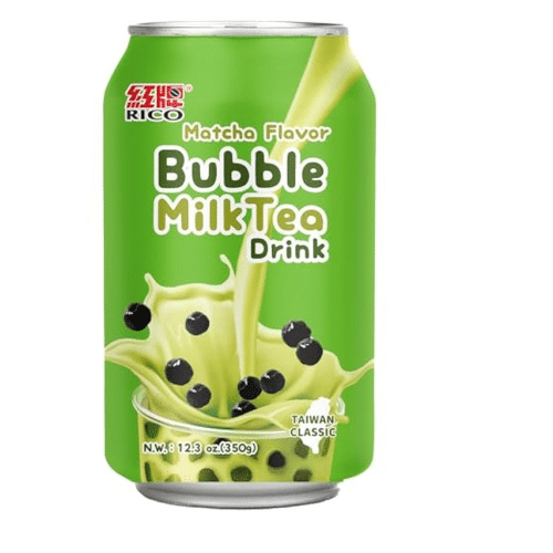Rico Bubble Tea Milk Tea Drink Matcha Flavour
