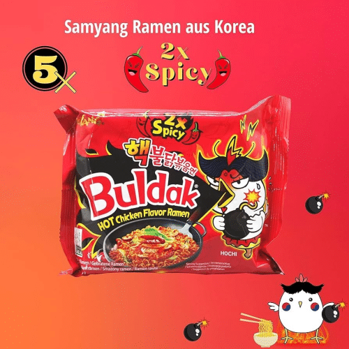 Samyang Buldak 2xSpicy 105g