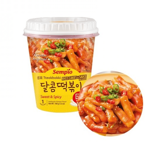 Sempio Tteokbokki Rice Cakes Sweet & Spicy
