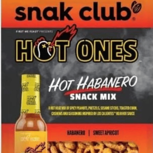 Snak Club Hot Ones Hot Habanero Snack Mix