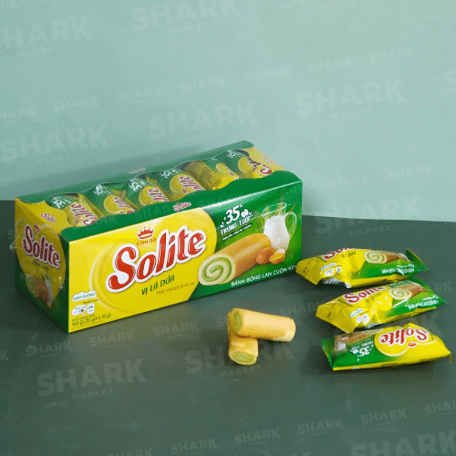 Solite Soft Cake Pandan Flavour (12 Stück)