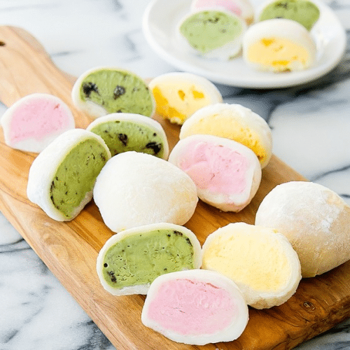 Soy Milk Cream Daifuku Mochi Yuzu Zitrone