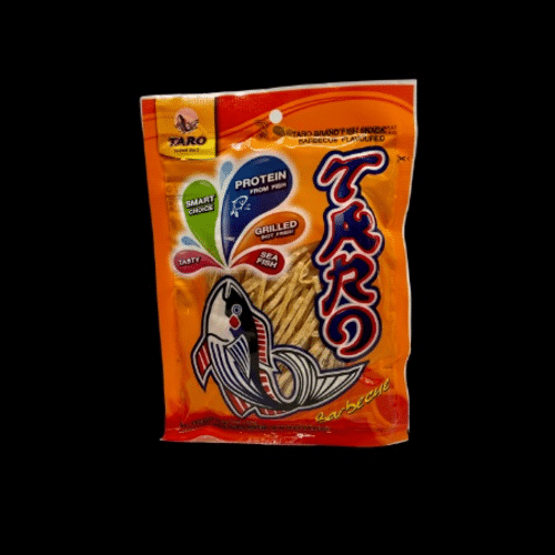 Taro Fish Snack Barbecuegeschmack 52g