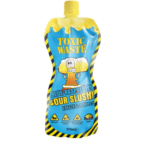 Toxic Waste Blue Raspberry Sour Slushy