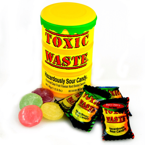 Toxic Waste Hazardously Sour Candy