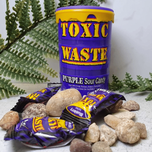 Toxic Waste Puple Sour Candy