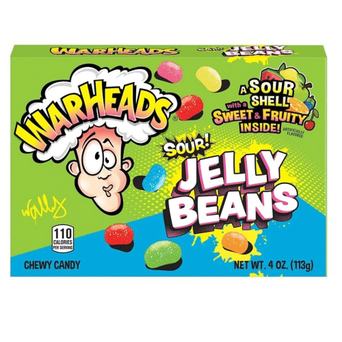 Warheads Jelly Beans Sour
