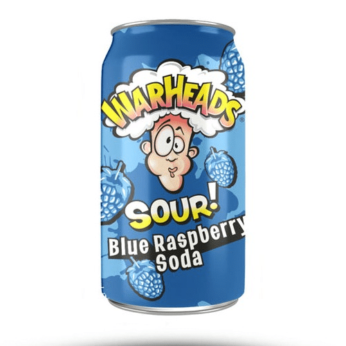 Warheads Sour Soda Blue Raspberry