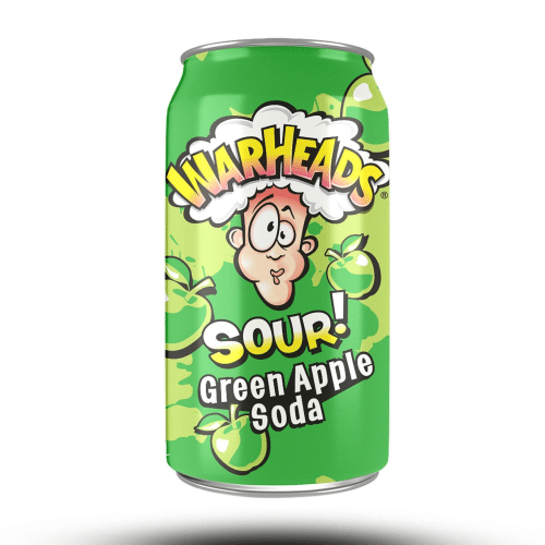 Warheads Sour Soda Green Apple