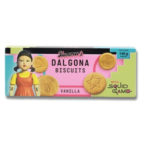 Yummer's Dalgona Biscuits Vanilla Netflix Squid Game
