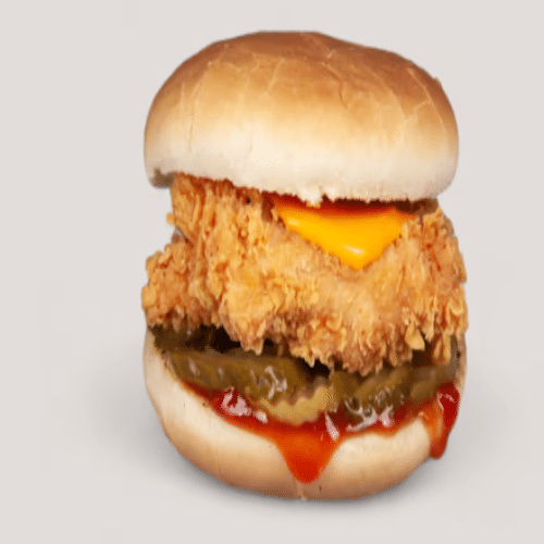Chili Cheese Crunchy Burger