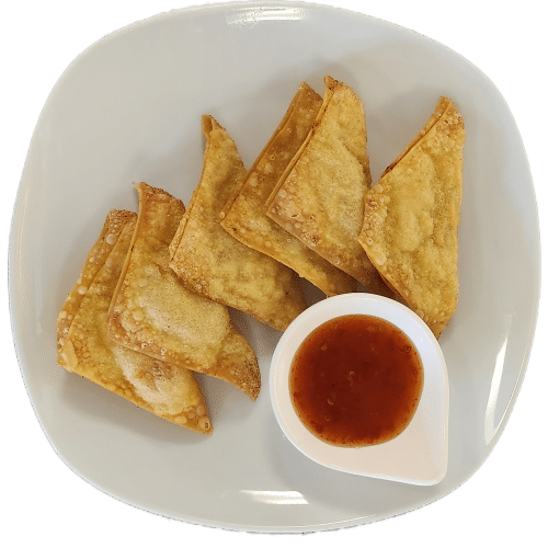 炸馄饨Gebackene Wan Tan (6 Stück)