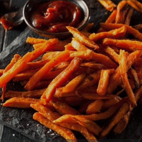 Süßkartoffel-Pommes