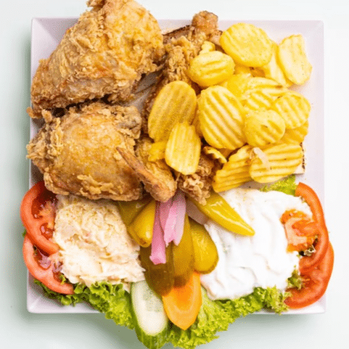 Halbes Broasted Chicken