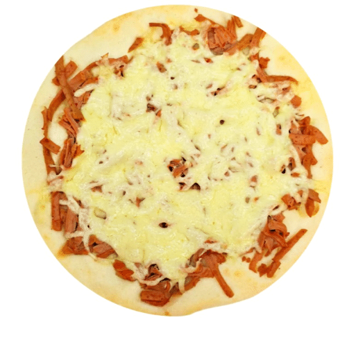 Manakish Käse mit Mortadella