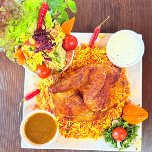Mandi - Gegrilltes Hähnchen