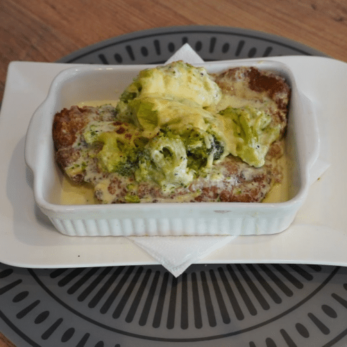 Schnitzel Brokkoli