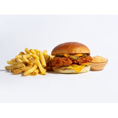 Chicken Burger Menu