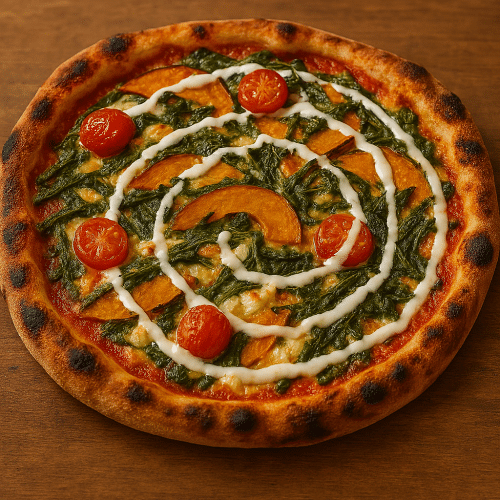 Pizza Autunno (Hokkaido-Kürbis)