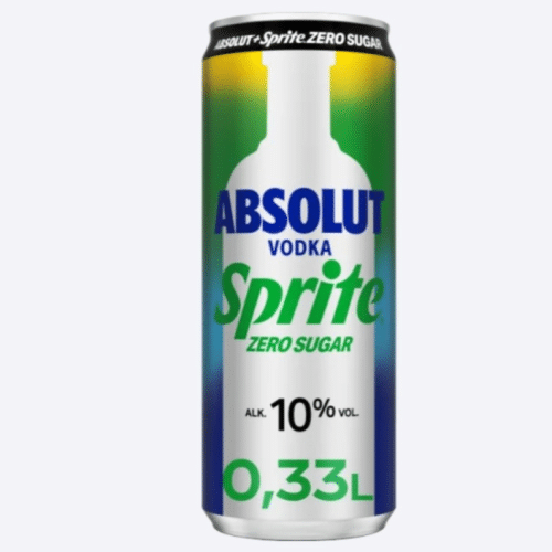 Absolut Vodka Sprite Zero 0.25l (Einweg)
