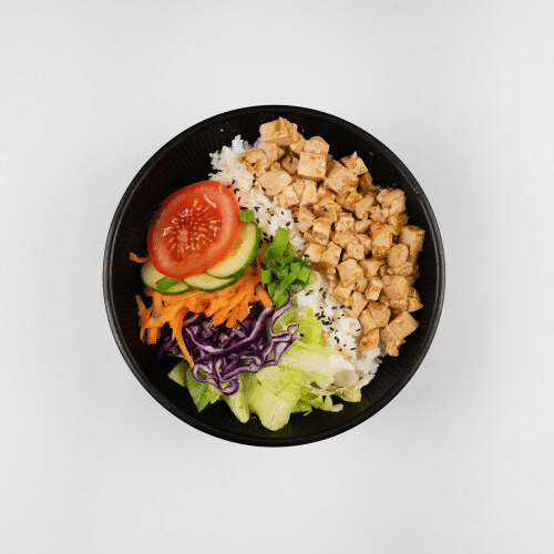 Reisbowl - Tofu (vegetarisch)
