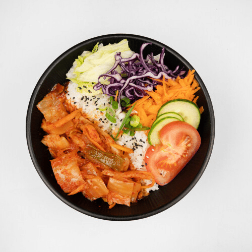Reis Bowl - Kimchi (Hausgemacht vegetarisch)
