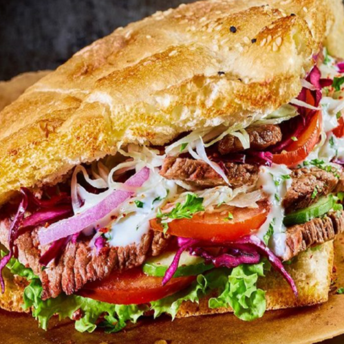 Döner im Fladenbrot
