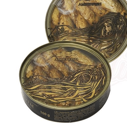Amberfisch geräucherte Sprotten in Pflanzenöl 160g