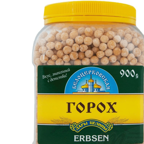 Belozerkowskaja Erbsen 900g