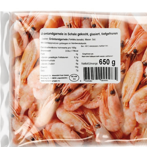 Monolith Grönlandgarnelen 650g
