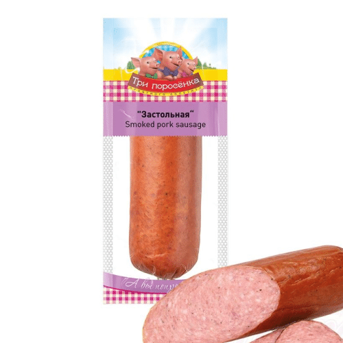 Sastolnaja geräucherte Schweinewurst 550g