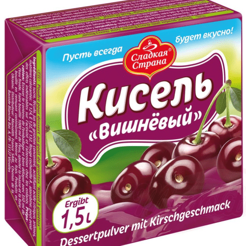 Sladkaja Strana Dessertpulver mit Kirschgeschmack 225g