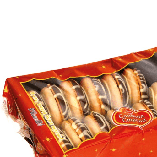 Doppelkekse Grzybek dekorowany mit Fruchtfüllung 290g