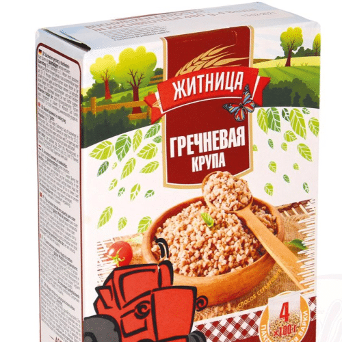 Zhitniza Buchweizen im Kochbeutel 4 x 100g