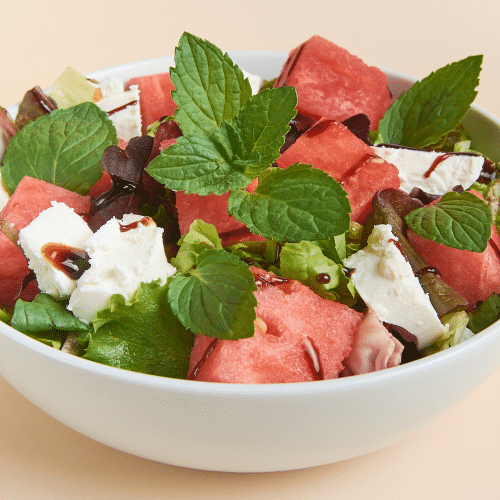 Wassermelonensalat