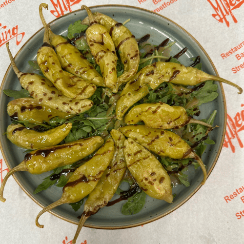 Peperoni vom Grill