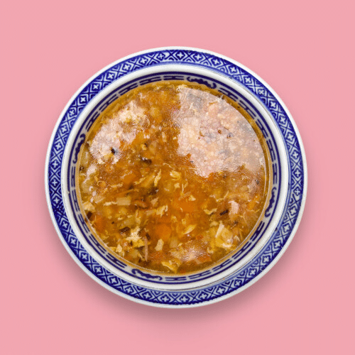 Hausgemachte Suppe (sauer-scharf)