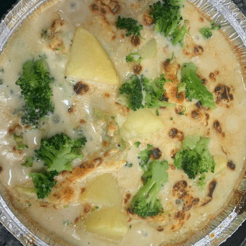 Kartoffelauflauf mit Broccoli