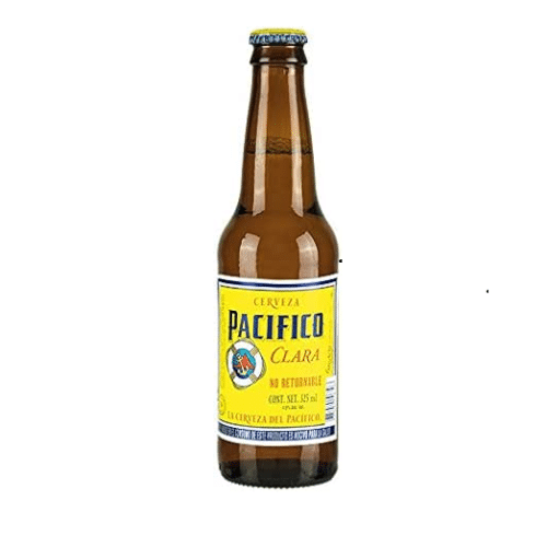 Dreier Pack Cerveza Pacifico ungekühlt (Takitos Express) 0,355l