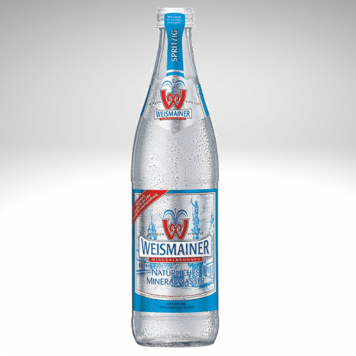 Mineralwasser spritzig 0,5 l