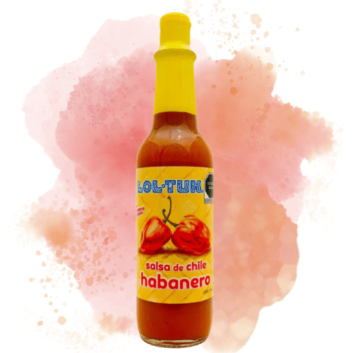 Salsa de Chile Habanero Rojo 140 ml (Lol-Tun)