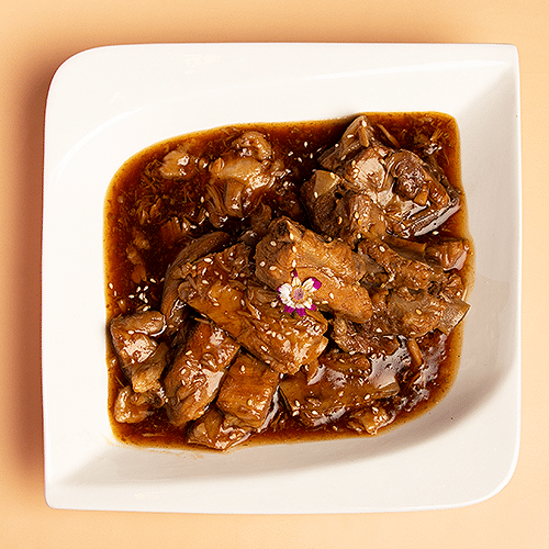 Schweinerippchen mit Süß-Sauer-Sauce