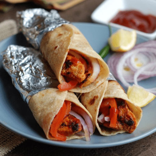 Kathi Roll mit chicken
