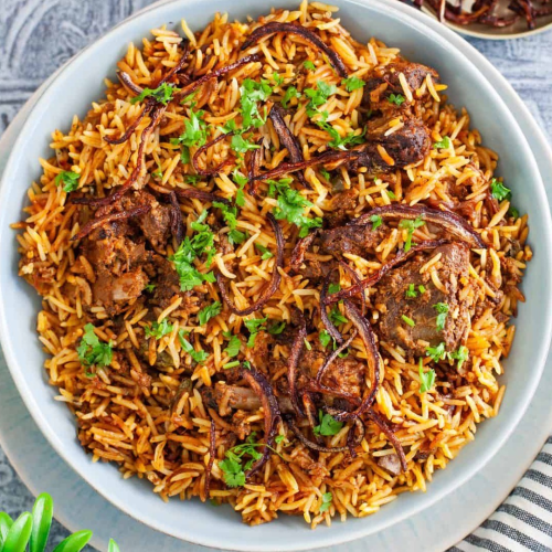 Mutton dum Biryani
